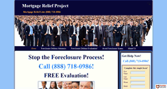 Desktop Screenshot of mortgagereliefproject.org